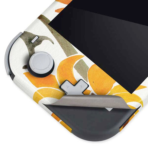 Cat Coq Yellow Sunflower Nintendo Switch Lite Skin